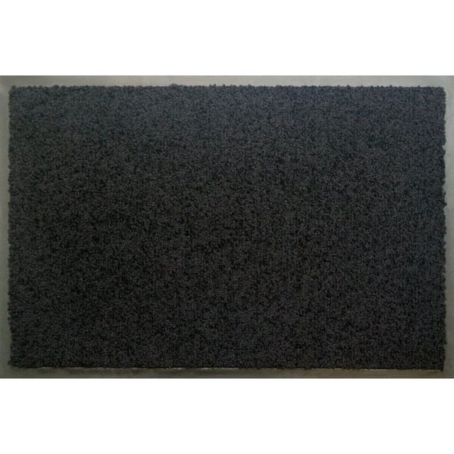 Queyras Schwarzer Teppich 60 X 80 X 0,5 Cm Id Mat