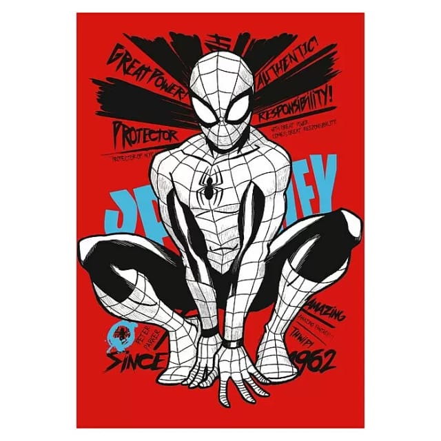 Komar Canvasbild Spider Man Protector Of Nyc - 60 X 40 Cm - Bild Auf Keilrahmen