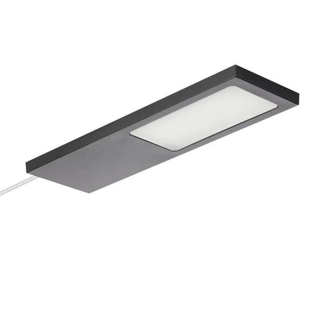 Sotech Led-möbelleuchte Giulia Ii Ohne Sensor Schwarz, 2700k Warmweiß Inkl. Trafo & Verteiler, 1er Set
