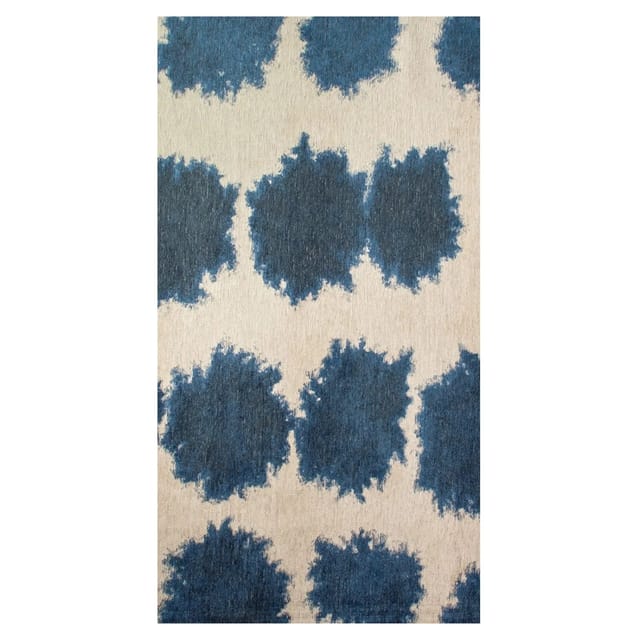 Beneffito - Teppich Paintball Kollektion - Curacao - Teppich - Blau - 80x150cm