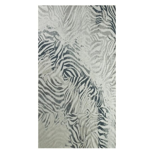 Beneffito - Teppich – Zebra Kollektion – Kenian Sky – Teppich – Blau – 80 X 150 Cm