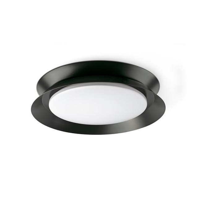 Faro Tender Deckenleuchte Mattschwarz 2700k