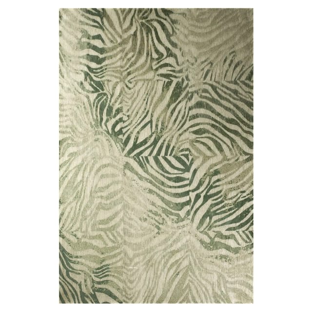 Beneffito - Teppich – Zebra Kollektion – Imperial Jade – Teppich – Grün – 170 X 240 Cm