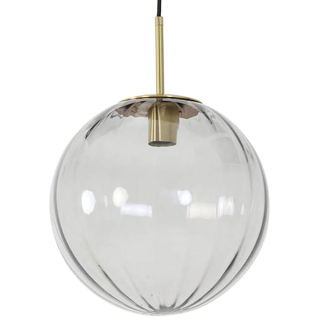 Light&living - Hängeleuchte - Magdala - Bronze - Glas - Ø 30cm