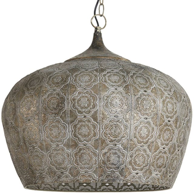 Hängeleuchte - Emine - Gold - Metall - Ø 51cm - - Light&living