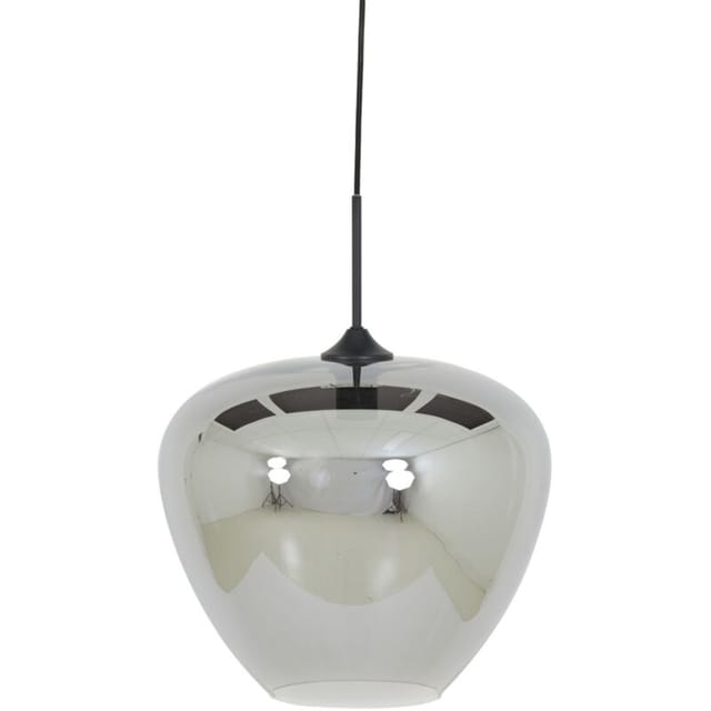 Hängeleuchte - Mayson - Schwarz - Glas - Ø 40cm - Light&living