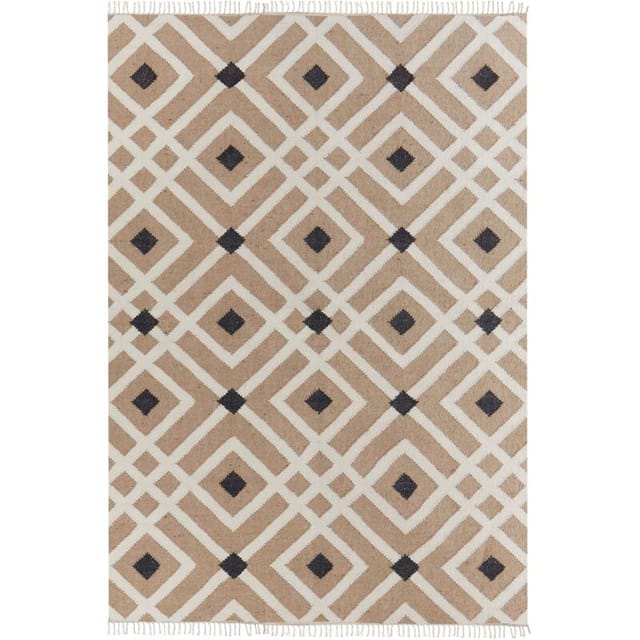 Teppich Esencik Beige 160 X 230 Cm Jute