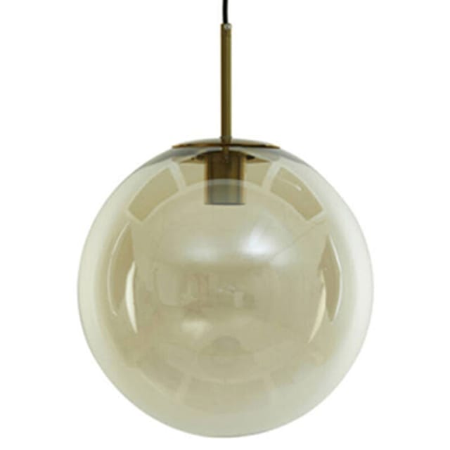 Hängeleuchte - Medina - Bronze - Glas - Ø 30cm - - Light&living