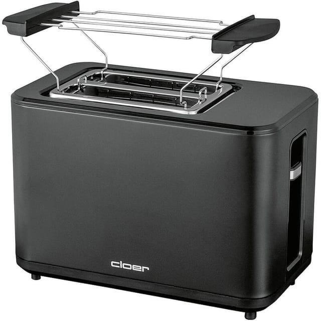 3930 Toaster, Mattschwarz - Cloer