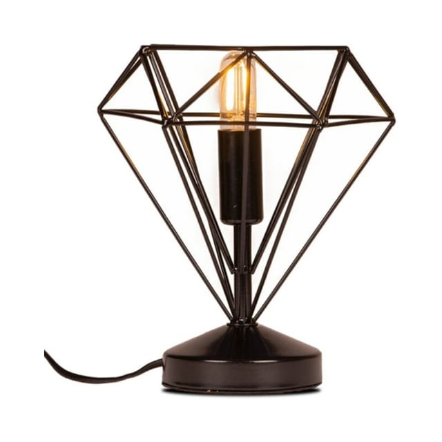 Acos Tischlampe, Schwarz - Konsimo