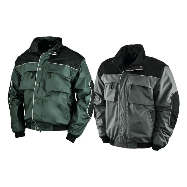 New Iceberg Arbeitsjacke - L - Grau - Grau - Neri