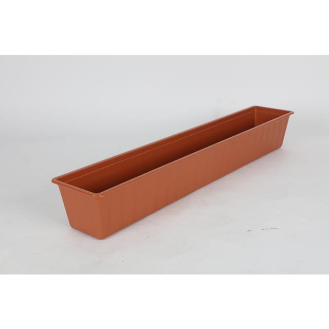 Buri - 10x Balkonkasten 100cm Pflanzkübel Blumentopf Sträucher Grünpflanzen Terrassen