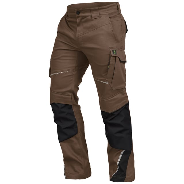Leibwächter Bundhose Herren Flex-line Flexh29 Gr. 102 Haselnuss/schwarz