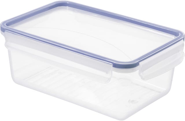 Rotho - Kühlschrankdose Click & Lock, 2 L Horizon Blau Vorratsdose