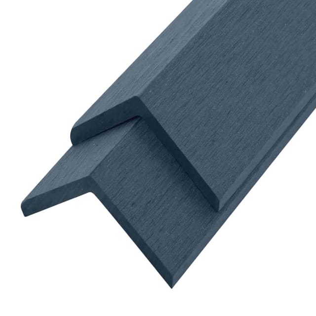 Wpc Abschlussleiste Finea - 110 X 4,5 Cm 10er Set Farbe: Anthrazit Wpc-abschlussleiste Abschlussleiste Wpc Wpc-terrassendielen - Home Deluxe