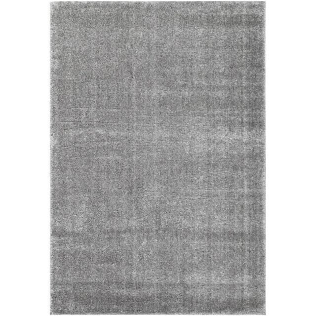 Home Deluxe - Teppich Sofi - Farbe: Grau, Größe: 320 X 240 Cm - Allergikerfreundlich, Floorhöhe: 4,3 Cm, 100% Polypropylen Friese I Floorteppich Shaggy Designteppich Teppich Hochflorteppich Flor Wohn