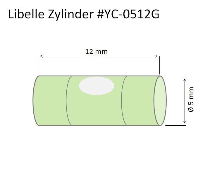 Zylinder Wasserwaagen Libellen Acryl Präzisions Waage #YC