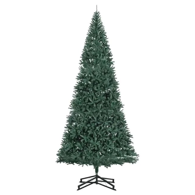 vidaXL Künstlicher Weihnachtsbaum mit Ständer Grün 500 cm PVC 42000877