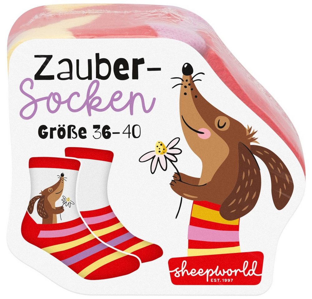 Sheepworld Tennissocken Zaubersocken Frauen »Dackel« Bild 2