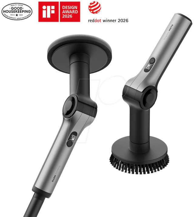 HOTO HFE0030GL - HOTO FlexiTM Reinigungsbürste mit Akku