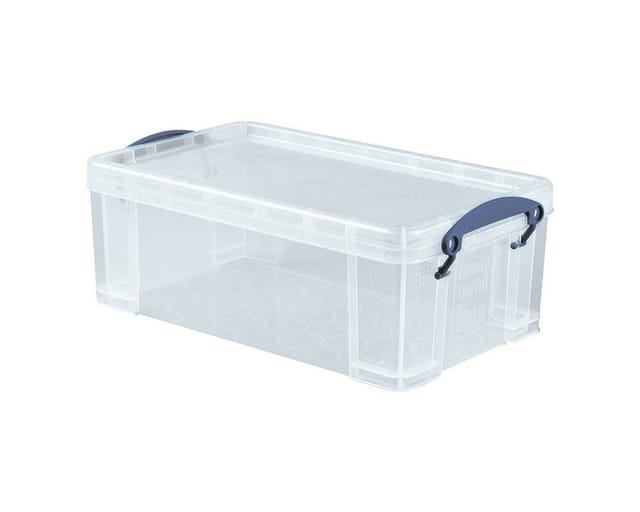 Aufbewahrungsbox 34 X 12,5 X 20 Cm (b X H X T) 5l Polypropylen Transparent