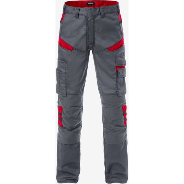 Fristads - Arbeitshose 2555 Stfp Grau/rot Gr. D112