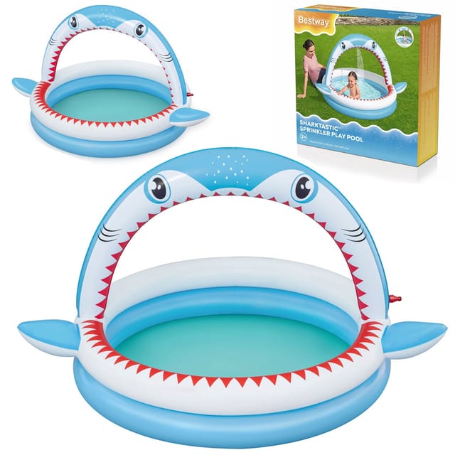 Aufblasbarer Pool Mit Sprinkler 163 X 127 X 92 Cm Bestway 53157