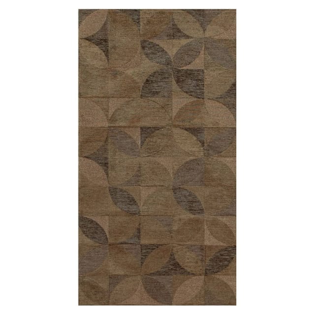Beneffito - Teppich – Kollektion Rondo – Bernstein – Teppich – Orange – 80 X 150 Cm