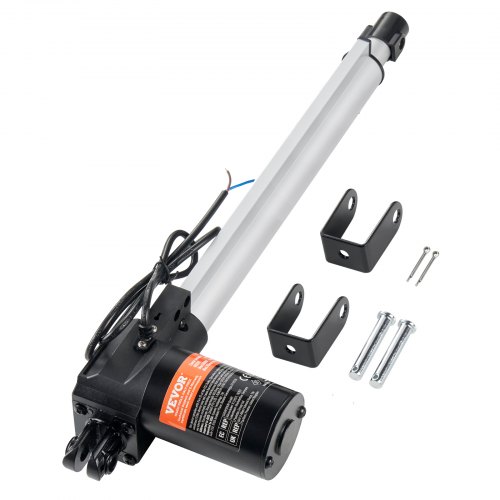 Mophorn - Vevor 6000n Linear Actuator Dc 12v Linearantrieb Ip44 Elektrischer Linearmotor 300mm Hublänge Geräuschpegel ≤ 50db Elektrische Türöffner 5mm/s Fahrgeschwindigkeit Lineartechnik Verstellantrieb