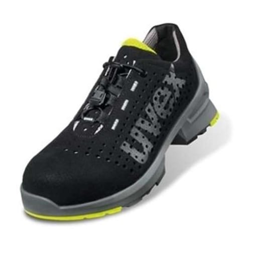 Uvex 8543044 1 Halbschuhe S1 85430 Schwarz, Gelb Weite 14 Größe 44