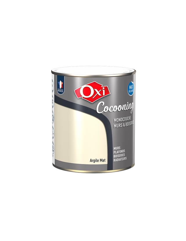 Oxi Wand- Und Holzfarben Cocooning Matt Velours Ton Erde 2,5l - Oxi