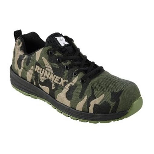 Runnex® S3-sicherheitshalbschuhe Sportstar Oliv/schwarz/beige 5346 Gr. 46
