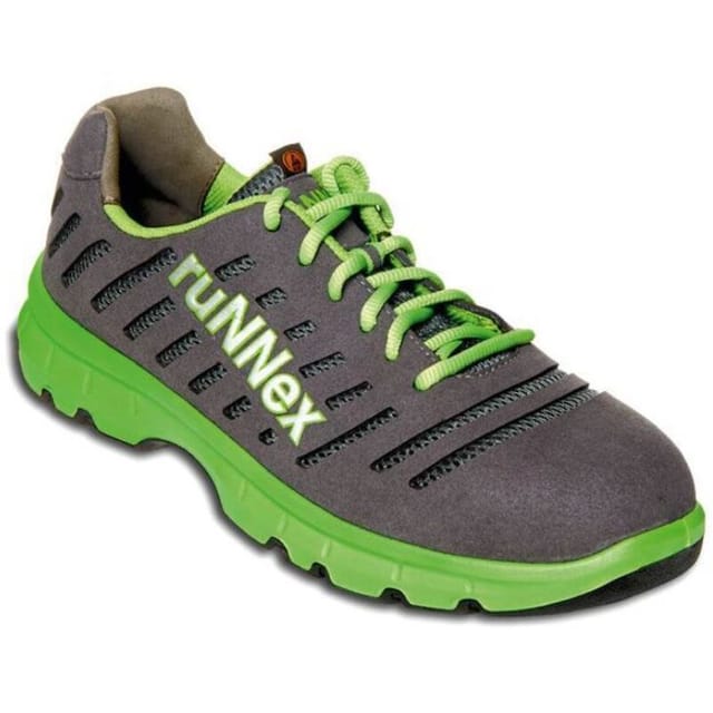 Runnex® S1p Esd-sicherheitshalbschuhe Flexstar Grau/ Grün 5170 Gr.52