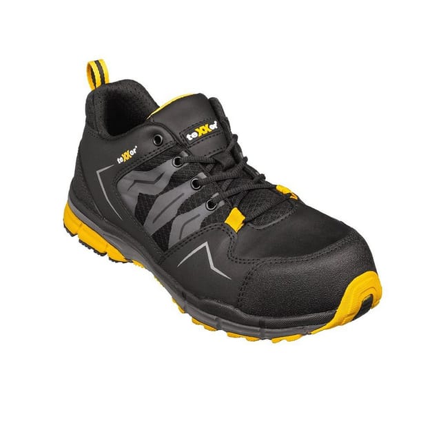 Texxor® 6118 Gr. 43 Texxor® S1p-sicherheitshalbschuhe Brest Schwarz/grau/gelb