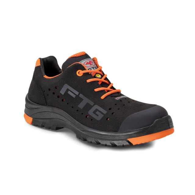 Ftg Saturn S1p Src Esd Sicherheitsschuhe - 46 Eu - Schwarze