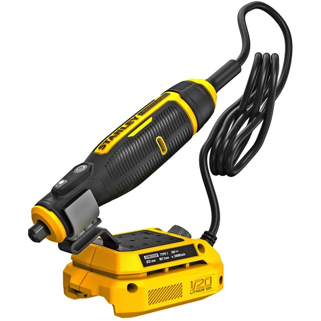 Stanley - Werkzeug - 18v Akku-geradschleifer, Ohne Akku Und Ladegerät Sfmce030b-xj
