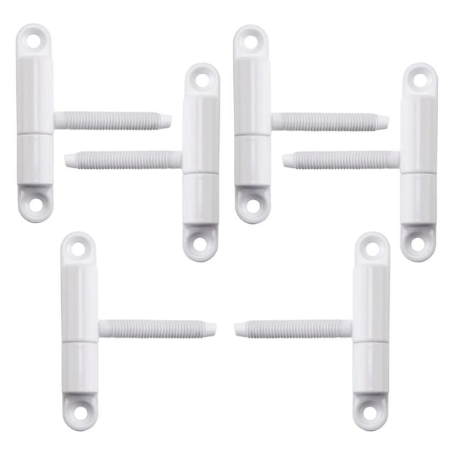 Türband Einbohrband 15 X 83 Mm Mit Zapfen M8 X 50 Mm Weiß, 6 Stück