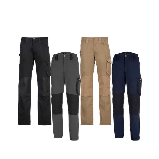 Diadora - Utility Rock Performance Arbeitshose Stahlgrau M