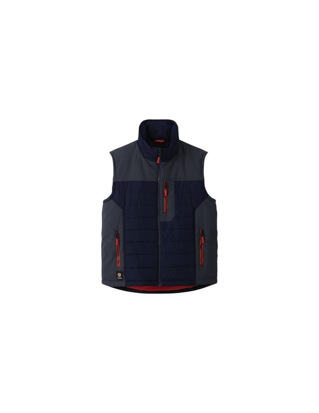 Ärmellose Steppjacke Dunkelblau T3xl