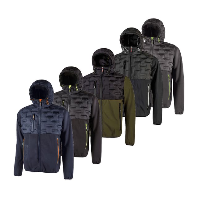 Hybrid-arbeitsjacke Spock - Dunkelgrã¼n L