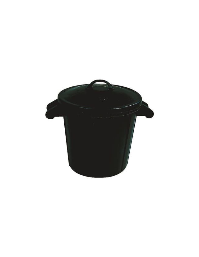 Mülleimer Gebäude Alles Gummi Körper Allein 75l