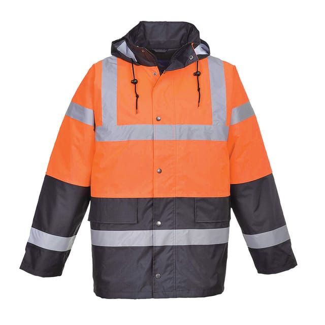 Parka Hv Bicolore Orange 3xl