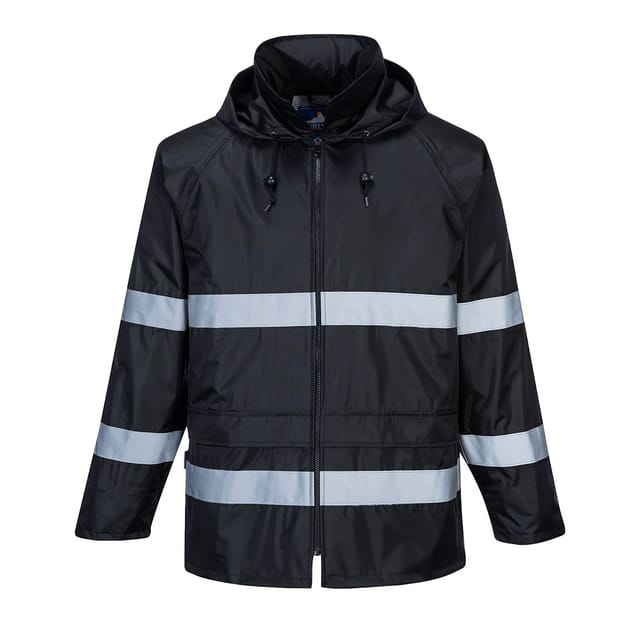 Regenjacke Iona Classic Schwarz 6xl