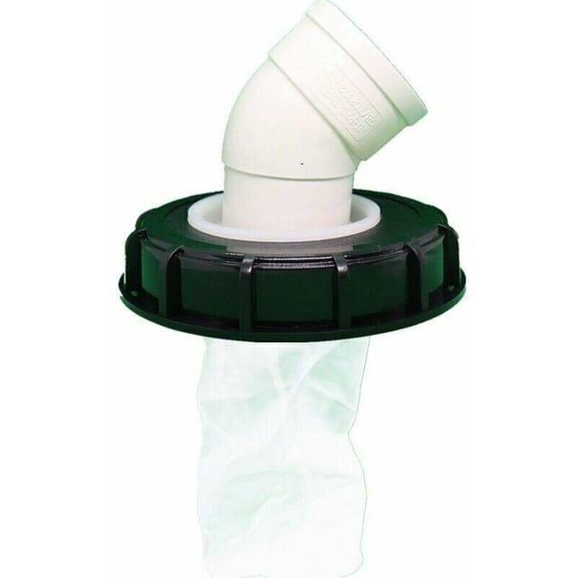 Waschbarer Ibc-filter Aus Nylon Mit Abdeckung. Ibc-regentank 1000 Liter 165 Mm Nadelfilz - Ahlsen