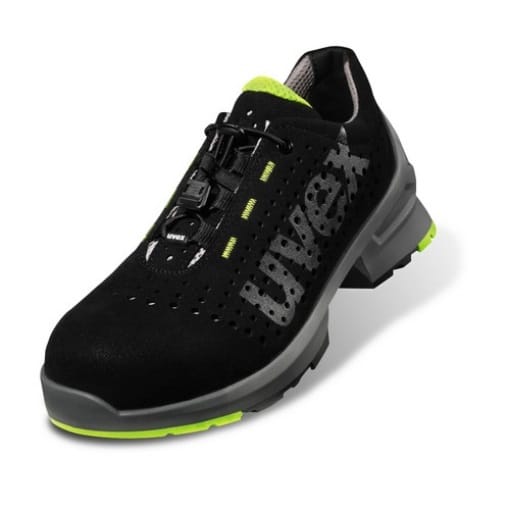 Uvex 8543744 1 Halbschuhe S1 85437 Schwarz, Gelb Weite 10 Größe 44