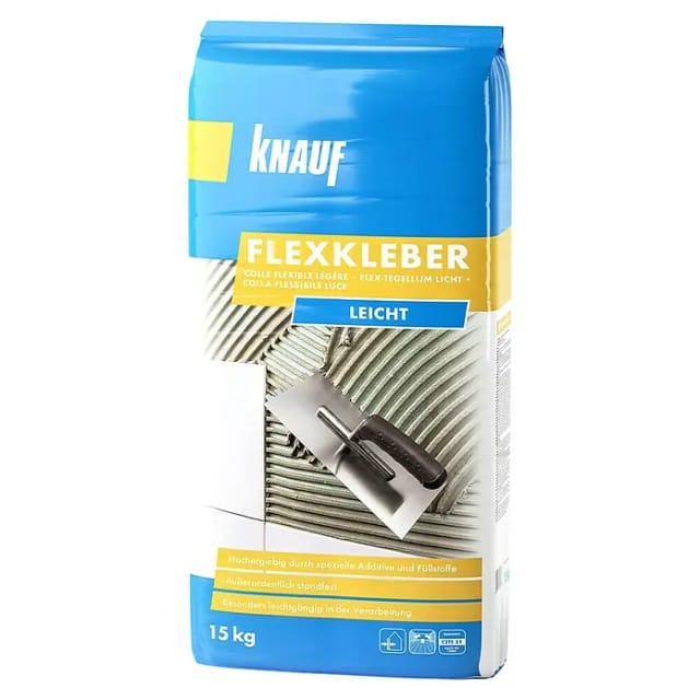 Flexkleber Leicht 15 Kg Fliesenkleber - Knauf
