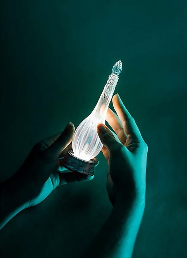 Grupo Erik Lampe Eärendil Led Weich Transparent 17,4 Cm