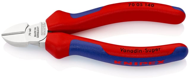 Knipex - 70 05 140 Seitenschneider Mk Hülle Verchromt 140 Mm