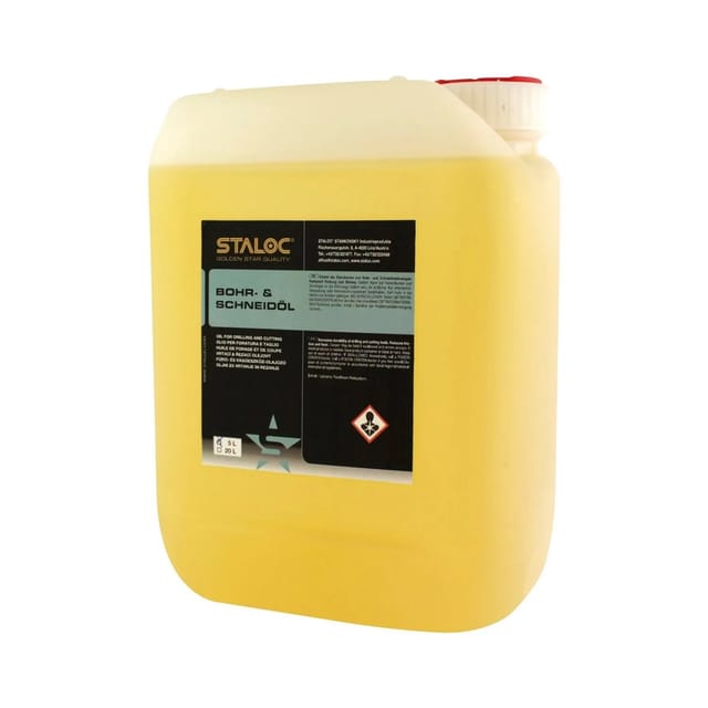 Staloc - Bohr- Und Schneidöl-spray Auch Als Sprühöl Zum Bohren, Drehen, Fräsen 5 Liter