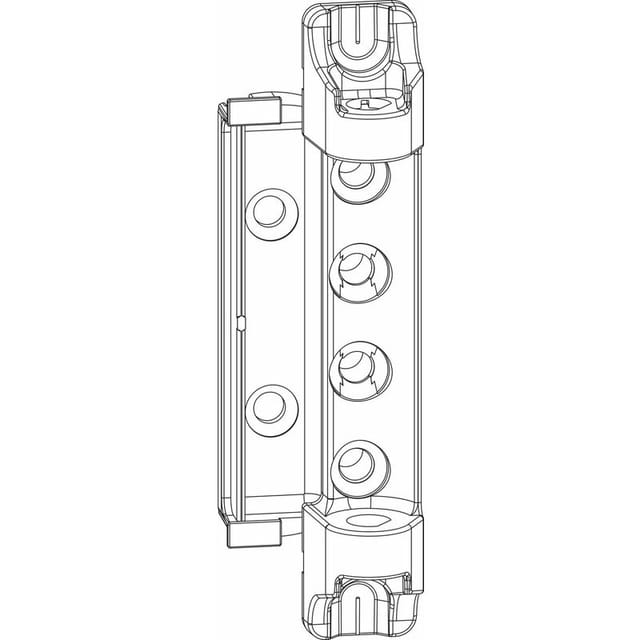 Maco Scherenlager Dt160, 4/18 Und 12/18 Mm, 160 Kg, Silber (227470)